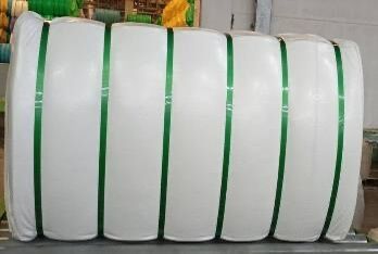 buy 5:1 Safety Factor Polyester Staple Fiber Bulk Bag For Hollow Conjugated Fiber Handling online manufacture