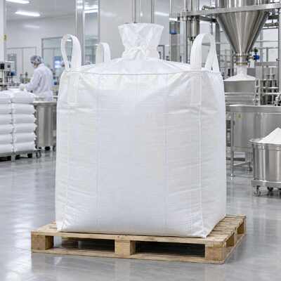 يشتري كيس كبير حاجز 200 جم/م2 بدرجة غذائية لإضافات الطعام، بأربع حلقات رفع FIBC online manufacture