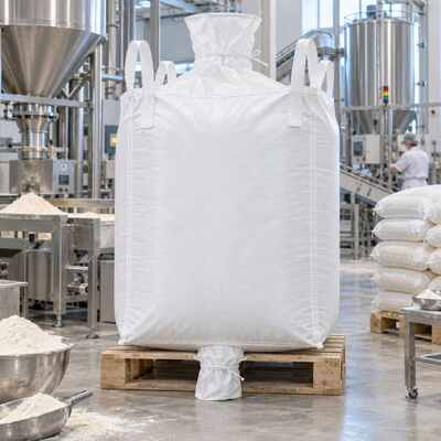buy 900kg Food Grade FIBC Bag For Flour With Filling And Discharge Spouts online manufacture