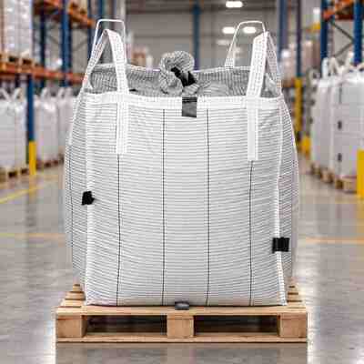 buy Custom Type C Conductive Chemical FIBC Bag For Industrial Powder And Granule Packaging online manufacture