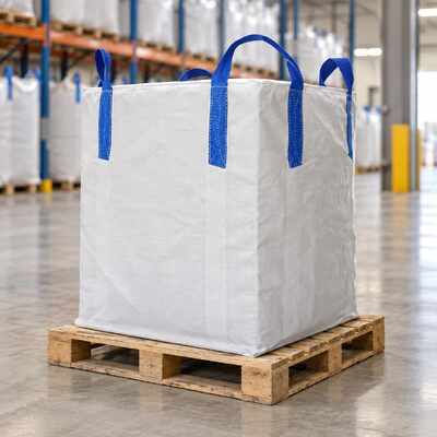buy Baffle Fertilizer FIBC Bag With Lifting Loops For Storage And Full Bag Handling online manufacture