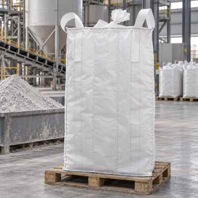 買う 鉱物処理用の4ループの非塗装FIBC散布袋 1200kg online manufacture